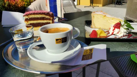 Cafe Idylle in Styria
