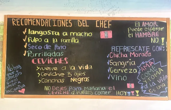 Ceviches Peru