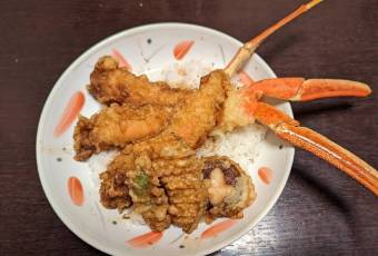 蟹肉天婦羅