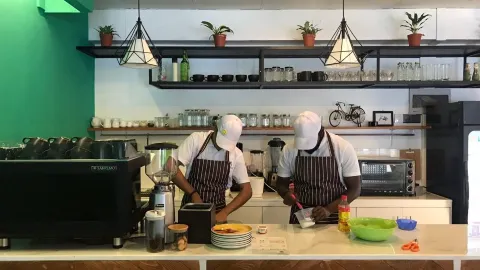 Cafe koi in Kandy
