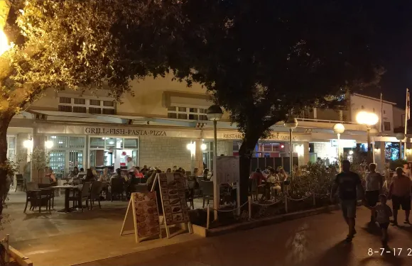 Terrace at Hotel Adria