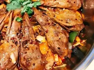 渝新干锅辣鸭头(下板城店)