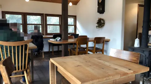 caffe e pane macchinetta in 長柄町