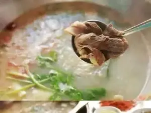 貢椒魚野生菌氂牛雜湯鍋（海螺溝店）