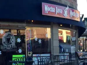 Mocha Java Coffee Shop co-located at The Blue Bunny