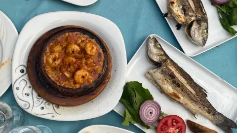Bahçe Restaurant in Каш