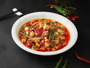 Wanbeideguo Chicken (di028)