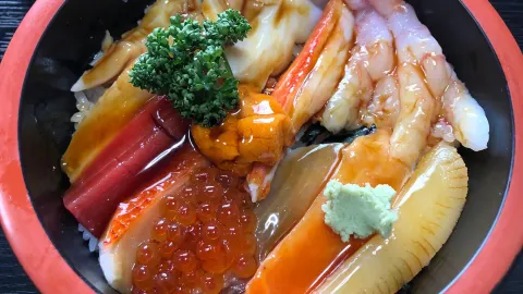 Masachan Sushi in Biei