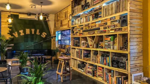 Vinyls Music Cafe in Namibia