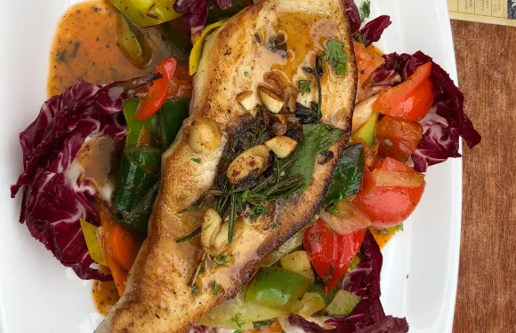 Fisch-Klette