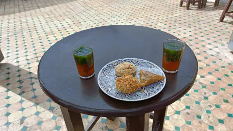 Café Maure in Rabat