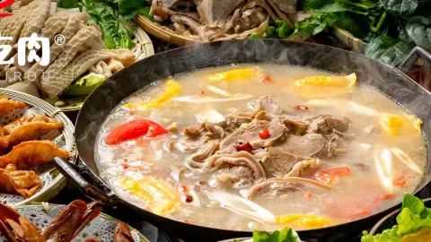 大口吃肉市井羊肉馆(新密曲梁店) in 신미