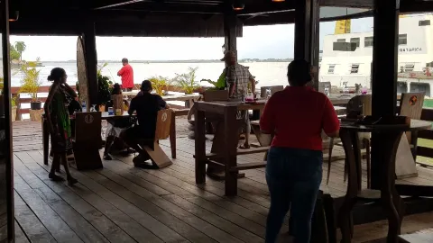 E'tembe Rainforest Restaurant in Paramaribo