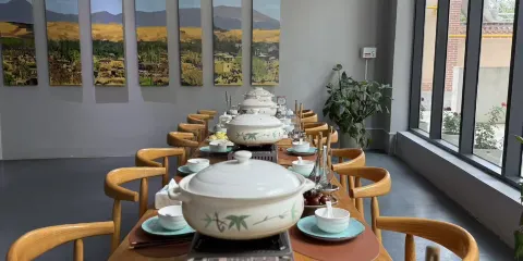 唐蕃雲舍民宿（唐汪鎮馬巷村店）·餐廳