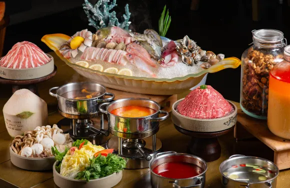三亞太陽灣柏悅酒店·悅廳·火鍋