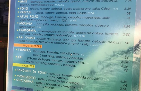 California Tarifa