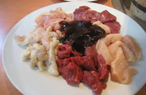 Ganso Variety meat ( Horumonyaki) Wakitaya Tsu