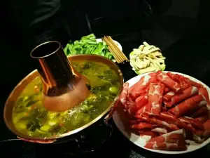 酸菜銅鍋涮羊肉（白水店）