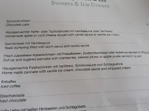 Gasthof Hornboden Restaurant