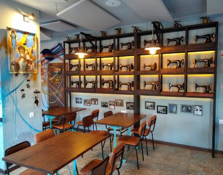 Bar restaurante Berlín 1989