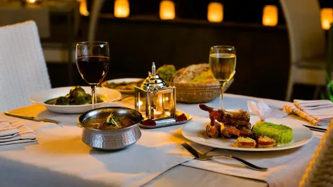Villa Shanti restaurant in Puducherry