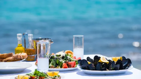 stelakis tavern in Thasos
