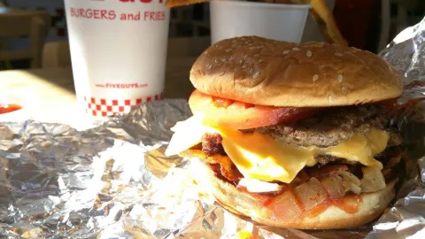 Five Guys in Mountain View