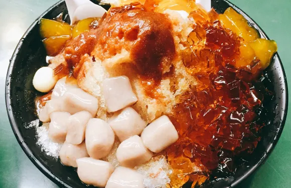 蒟蒻綠豆湯