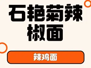 髙镇石燕菊辣鸡粉面