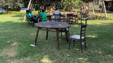 Maembe Garden Restaurant in Moshi