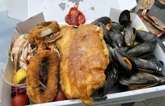 The Seaforth Fish and Chip shop