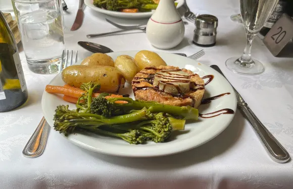 The Quantock Belle dining train with Claires Kitchen