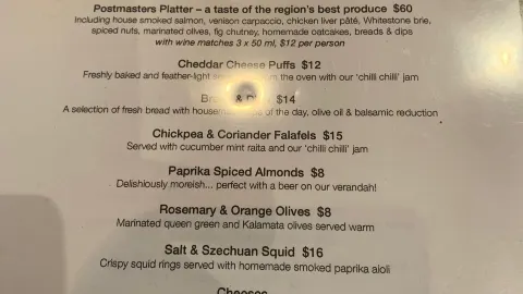 Postmasters Kitchen + Bar in Arrowtown