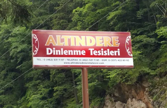Altindere dinlenme tesisleri