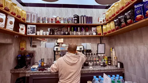 Bokeh Café in Rabat