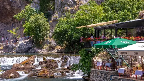 Restoran Vrelo in Blagaj
