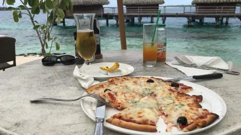 Restaurant Tama’a Maitai in โบราโบรา