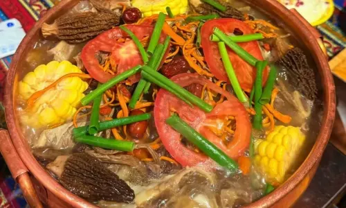 Fairy tale themed Tibetan restaurant