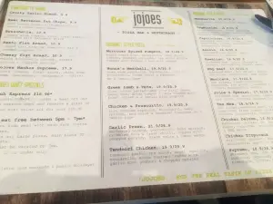 Jojoes Pizza Pasta Bar