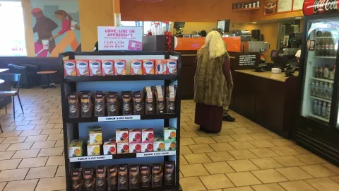 Dunkin' in Hall County