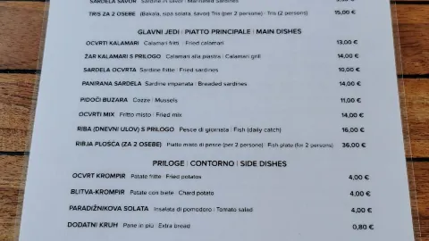 Stella Maris - ribja kantina in bar in Koper