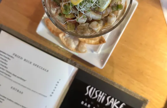 Sushi Sake Sunset