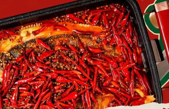 火辣飛揚祕製烤魚