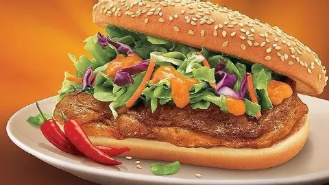 Xiangjishi Hamburger Restaurant in Huating