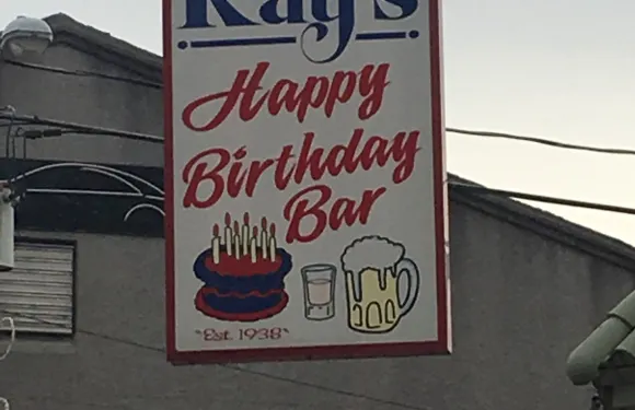 Ray's Happy Birthday Bar