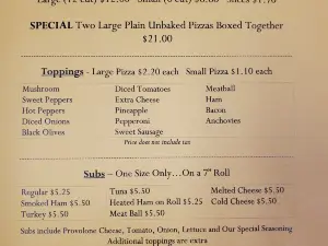 Pottsville Pizzeria