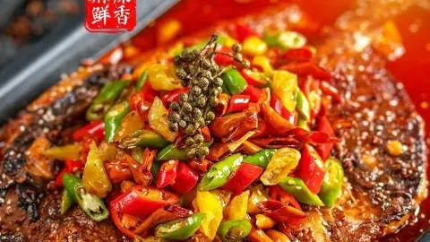 天下香巫溪纸包鱼特色干锅 in Jiayuguan