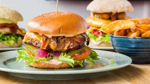 Mauritz - The Burger Café in โอเดนเซ