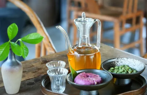 邛崍桐去夾關裏私湯度假民宿·桐去夾關裏茶咖