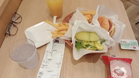 MOS BURGER Chitose Salmon Park Shop in Chitose